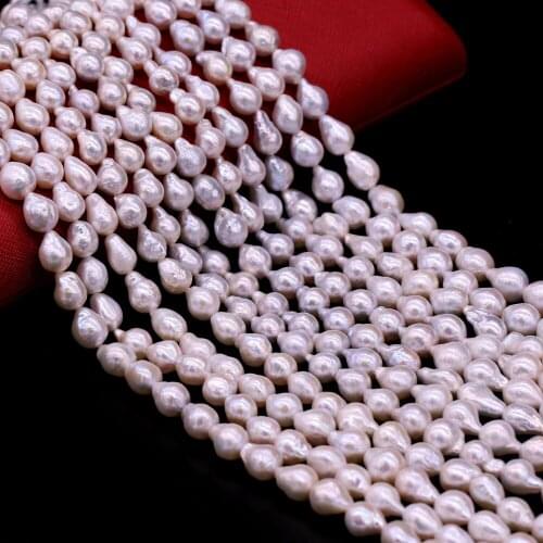 Baroque Pearl Loose Beads Natural Freshwater Small Tail Pearl Strand Bead For DIY Necklace Bracelet Charms Jewelry Loose Beads