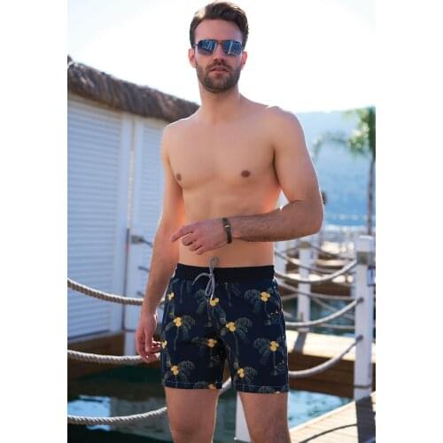 DEAFOX Men's Beach Shorts