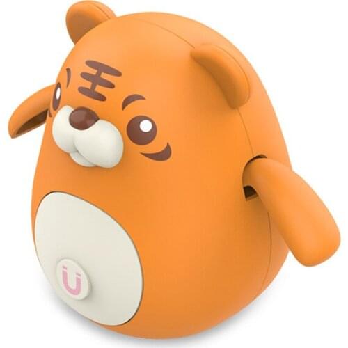 Magnetic Follow The Swing Bear Tiger Cub Monkey Pig Animal Magnetic Duck Unit Electric Running Boys and Girls Childrens Toys