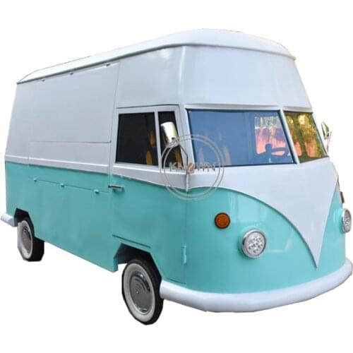 European Standard Mobile Electric Ice Cream Trailer Truck Fast Food Cart Van