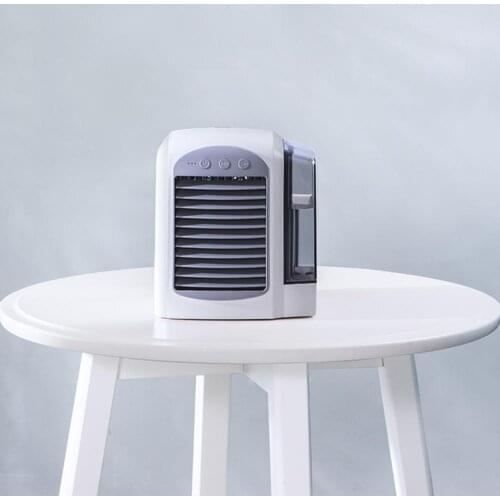 Multi-function USB Mini Portable Air Conditioner Humidifier Small Cooler Office Desktop Mute Filter Purification Home Supplies