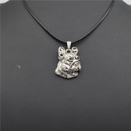 Fashion Cute vintage French Bulldog Pendant Choker women Trendy delicate charm gift Jewelry necklace