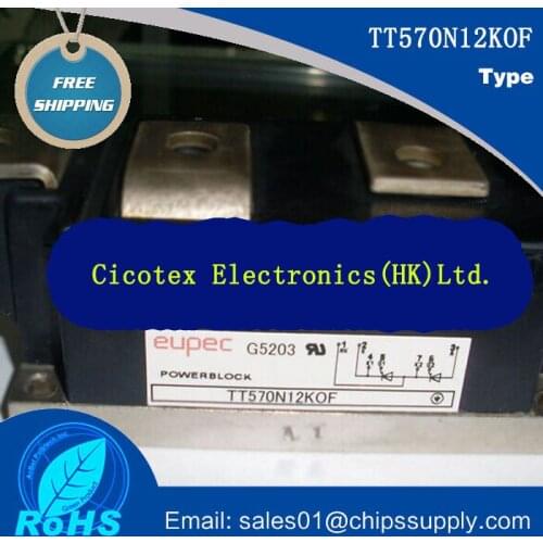 TT570N12KOF MODULES TT 570N12KOF IGBT Phase Control Thyristor Module TT570N12K0F TT570N12-KOF