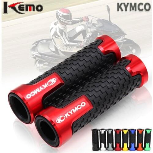 For KYMCO AK550 XCITING 250 300 350 400 400S 500 DownTown125 Motorcycle Accessories Handlebar Hand Grips Handle Bar End Grip