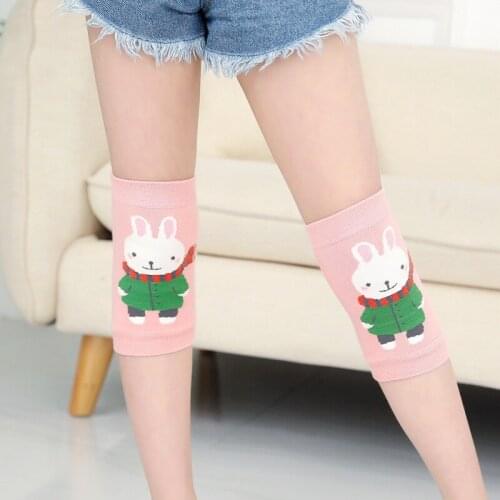 Spring And Summer Thin Cotton Air-Conditioned Room To Keep Warm Childrens Knee Pads Baby Toddler Crawling Knee Sleeve Bear