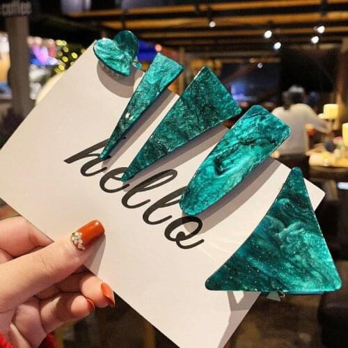 New Style for Fashion Cool Girls Women Barrette Headdress Sea Headwear Hair Pins Barrettes Hair Clip Hairgrips Hair Accessories