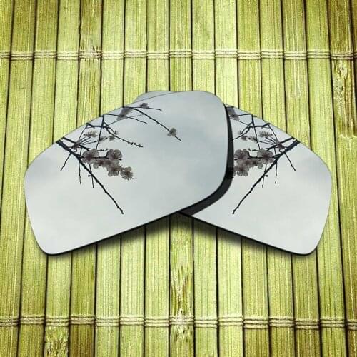 Polarized Replacement Lense For-Oakley Twitch Sunglasses Frame True Color Mirrored Coating - Chrome Color Options