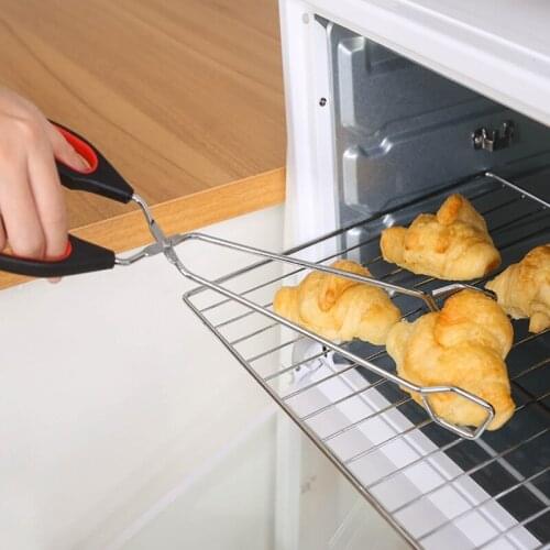 Portable Barbecue Charcoal Tongs Multifunctional Food Tongs Bread Tongs Lengthened Tongs Durable Barbecue Accessories Gadgets