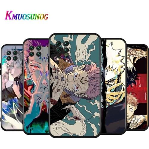 Jujutsu Kaisen Satoru Gojo anime For Huawei Nova 2 2i 3 3E 3I 4 4E 5 5I 5Z 5E 5T 6 7 7I 8 SE Lite Pro SE Silicone Phone Case