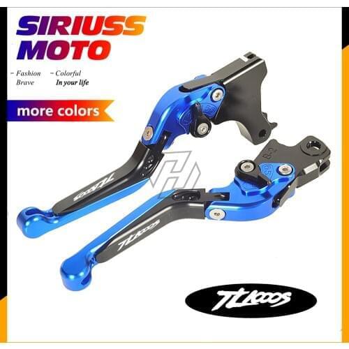 CNC Motorcycle Foldable Lever Motocross Brake Clutch Levers Case for Suzuki TL1000S TS 1000S 1997-2001