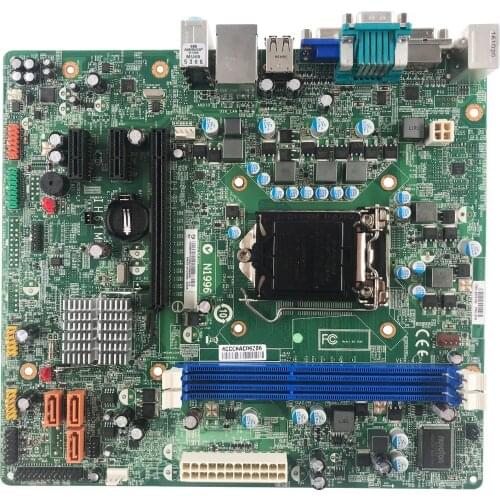 SZWXZY Original For Lenovo H61 Motherboard M4350t 1155 DDR3 IH61M VER: 4.2 Desktop Board Test Completed