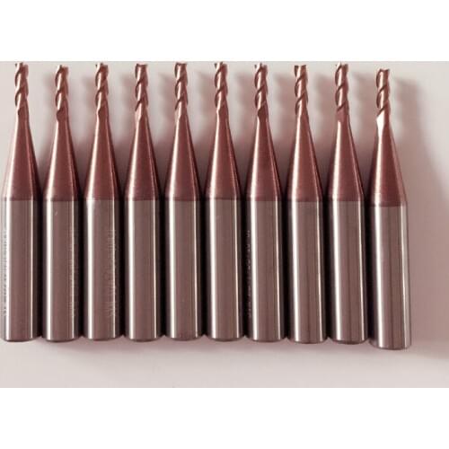 2mm Tungsten Steel End Milling Cutter for Miracle A5 A7 A9 key cutting machines Drill Bit (3 Teeth)