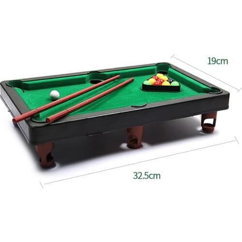 Multiplayer Indoor Board Game Toy Desktop Pool Table Pool Toy Game Set Parent-Child Mini Tabletop Pool Set Billiards Game Family