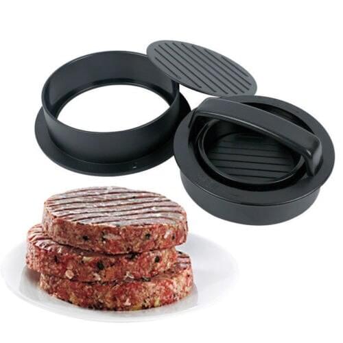 1pcs Stuffed Burger Press Hamburgers Grill BBQ Patty Maker Juicy Meat Grinder Machine