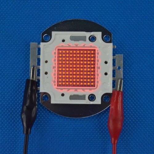100W 100 Watt red led diodes High Power Led Light 620-630NM
