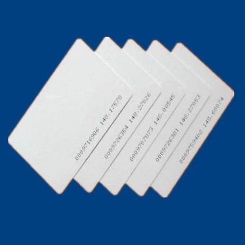 200pcs/lot TK4100/EM4100 blank card Thin pvc RFID 125KHz 18000-2 Smart Card Chips