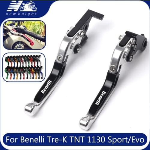 For Benelli Tre-K 1130 TNT 1130 Sport/Evo 2005-2014 Motorcycle CNC Aluminum Folding Extendable Brake Clutch Levers Accessories