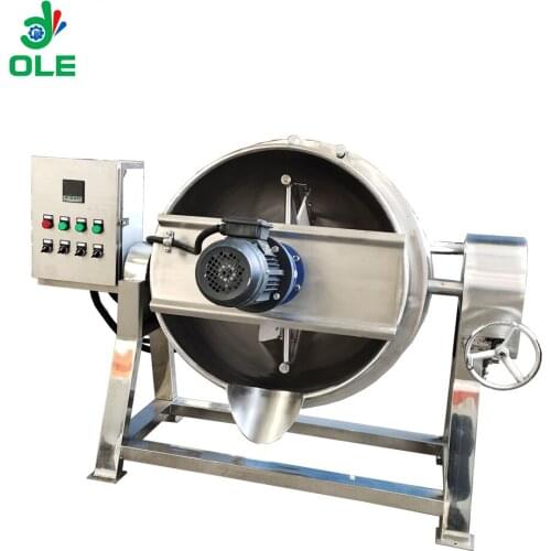 100L Electric Jacketed Kettle Factory Customize Boiling Mixing Cooking Machine
