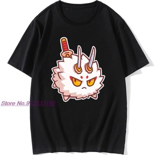 Axie Infinity Kotaro T-Shirt Blockchain Game Short Sleeve Breathable 100% Cotton Summer Top