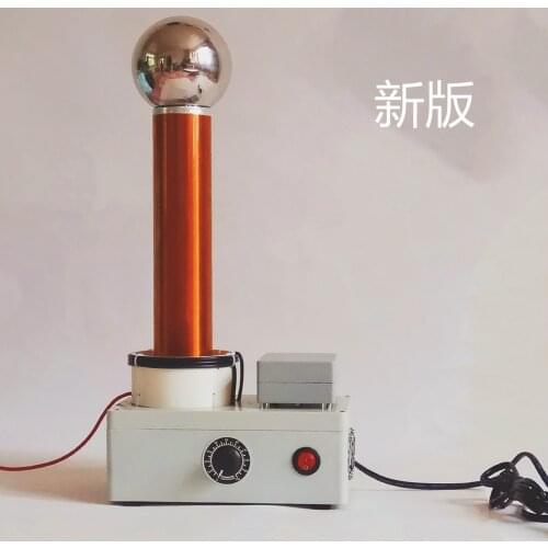 Tesla coil, spark gap, lightning simulator, high frequency alternating current, wireless transmission principle demonstration
