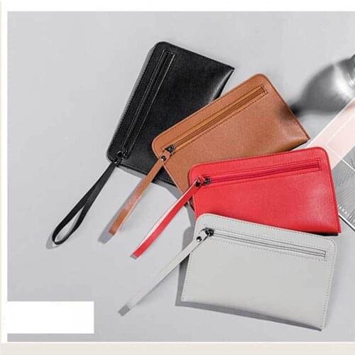New Women Wallets Zipper PU Leather Coin Purse Mini Key Chain Small Wallet Multi-card Bit Card Holder Card Holder