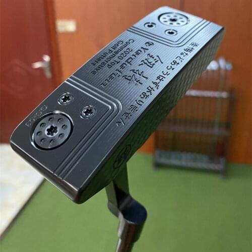 New golf putter Yerdefen putter Black/Gold putter head 33/34/35inch with headcover golf clubs