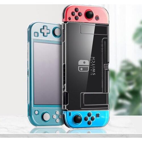 New Nintendo Switch protective shell lite transparent crystal shell ns host split pc hard shell all-inclusive