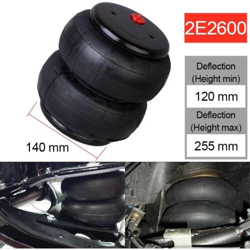 2600Ib Air Bags Single Port 1/2"npt Air ride Springs suspension for Ford F150/F250, for GMC Sierra, for Chevrolet Silverado