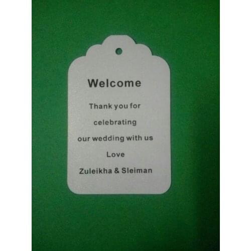 Custom Printing Cross Gift favor tags wedding wish tree present tag baby bridal shower Birthday Blank Cards lable Scrapbook