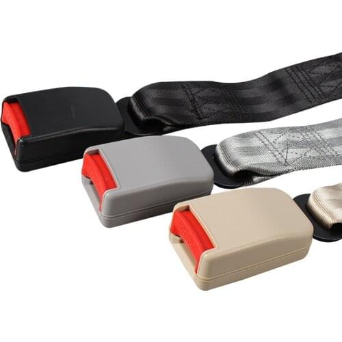 Universal Seat Belt Cover Car Safety Belt Extender 3 Size Seat Belt Extension Plug Buckle Seatbelt Clip Auto Accessories
