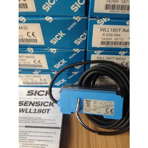 100% New original SICK fiber amplifier WLL180T-N432 Item No. 6039094