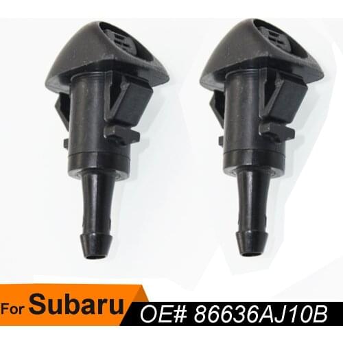 Apktnka Xukey 2Pcs Front Windshield Washer Jet Nozzle For Subaru Legacy Outback Forester Impreza XV GJ GP VA 2012 2013 2014