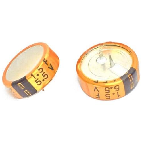 3pcs/lot Super Farah Capacitor 5.5V 1.5F TypeC DCL5R5155C