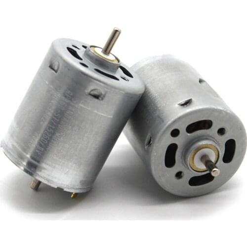 360 dual-axis High Speed Motor Miniature DC 2.3mm Shaft Toy Motor DIY Electric Model Assembly Accessories 12V