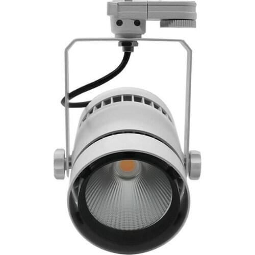 4wire 3phase 40W 50W AC110V 230V 240V Track Spotlight LED Rail Spot Lamp COB LED Track Light