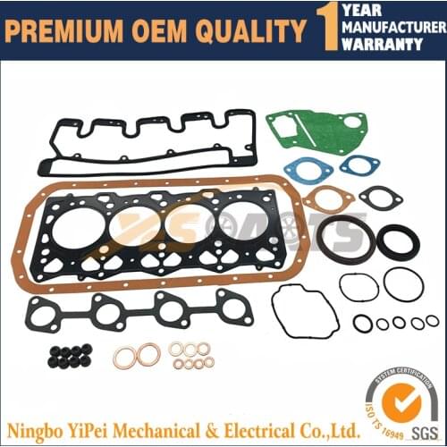 4LE1 ENGINE/HEAD FULL GASKET SET FOR ISUZU 4LE1 Hitachi JCB Excavator,Generator
