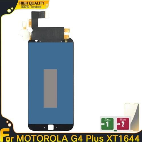 Lcds For Motorola Moto G4 Plus XT1644 XT1642 LCD Display Touch Screen Digitizer Assembly Replacement Parts 100% Tested Working