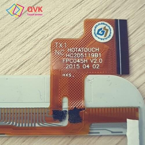 8 Inch P/N HOTATOUCH HC205119B1 FPC045H V2.0 2015 04 02 Capacitive touch screen panel repair replacement parts