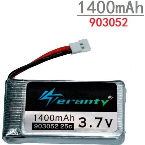 1400mAh 3.7v lipo Battery for SYMA X5 X5S X5C X5SC X5SH X5SW M18 H5P HQ898B HQ859B H11D H11C T64 T04 T05 F28 F29 T56 T57 battery
