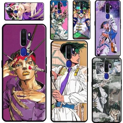 Rohan Kishibe jojos anime For OPPO A53 A31 A9 A5 2020 F5 F7 A1K A15 A3S A5S A83 A91 A93 A52 A72 Reno2 Z Phone Case