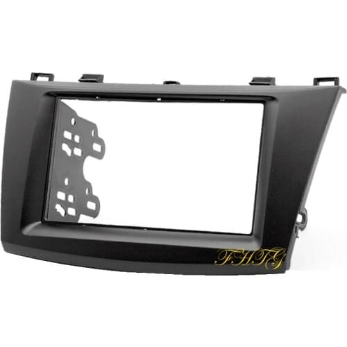 Car Radio Fascia,Dash Kit is suitable for 2010-2013 Mazda 3,Double Din Car Audio Frame