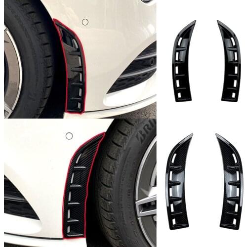 ABS Car Tire Wheel Eyebrows Sidebar Sticker For Mercedes Benz CLA Class W118 C118 2019-2021 CLA250 CLA180 CLA200 Car Decoration