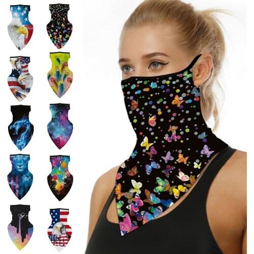 Outdoor Breathable Anti-UV Sun Protection Scarf Bike Cycling Face Cover Bandana Scarf Mask Half Face Scarf Bandana Tube Headband