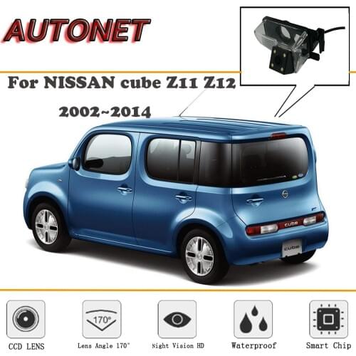 AUTONET Rear View camera For NISSAN cube Z11 Z12 2002~2014/CCD/Night Vision/Reverse Camera/Backup Camera/license plate camera