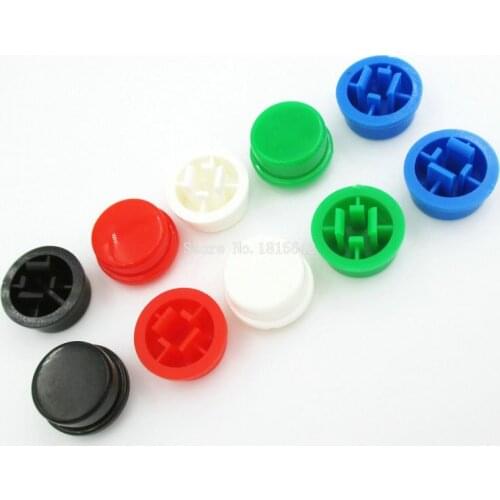20PCS/LOT Round Tactile Button Caps 9.58*5.1mm for 12*12*7.3mm Micro Tact Switch