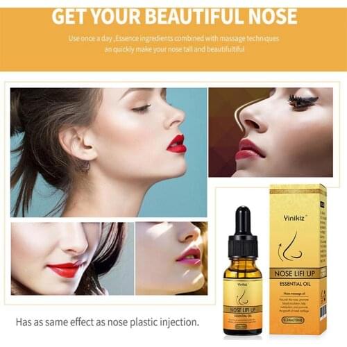 Nose Up Heighten Rhinoplasty Oil Collagen Firming Moisturizing Nasal Bone Remodeling Pure Natural Nose Care Thin Smaller Nose