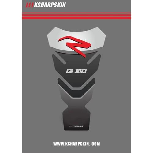 Motorcycle 3D Edge Gel Personality Popular Tank Pad Decal Emblem Gas Fuel Oil Tank Stickers For BMW G310R g310r