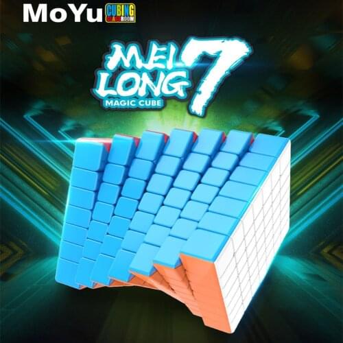 Moyu 7x7 CUBE Meilong 7x7x7 Magic Cube 7Layers Speed Cube Professional Puzzle Toys For Children Kids Gift Toy