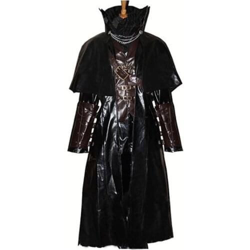 Bloodborne Cloak Coat Vest Shirt Outfit WholeSet Game Halloween Cosplay Costume Custom Made New Arrival