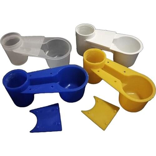 Plastic Pet Bird Drinker Feeder Water Bottle Cup Accessory Cat Chicken Pigeon Sink Automatic Feeder Parrot Kettle